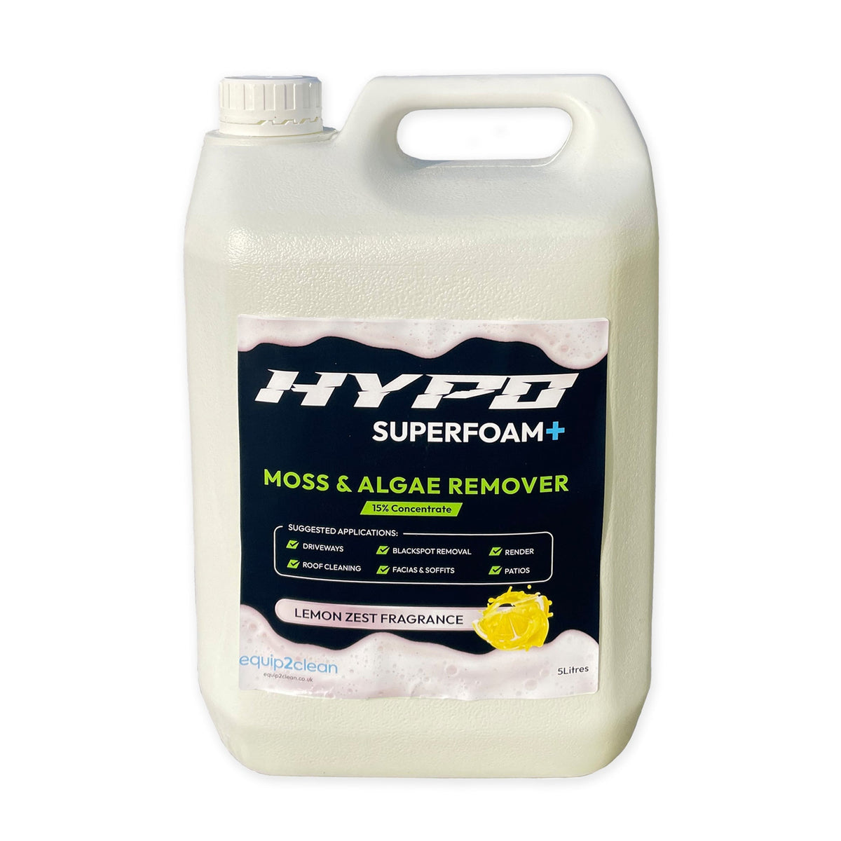 Soft washing treatment solution