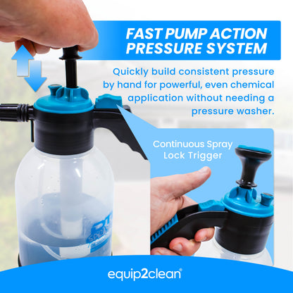 DTLR® Spray Cannon - pump action with VITON seals - 2 litre