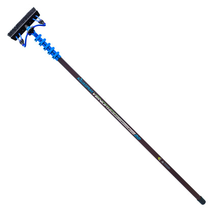 Aquaspray® Venom 22ft Kevlar 50% Carbon 50% Fiberglass Insulated Waterfed Window Cleaning Pole – 5 Sections