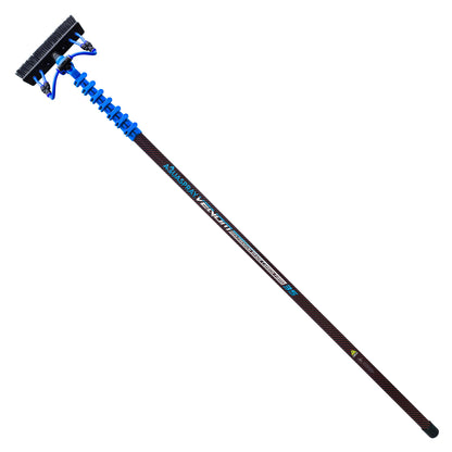 Aquaspray® Venom 35ft 100% Carbon Kevlar Insulated Waterfed Window Cleaning Pole 7-Section