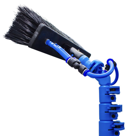Aquaspray® Venom 25ft 50% Carbon 50% Fibreglass  Waterfed Window Cleaning Pole – 5 Sections