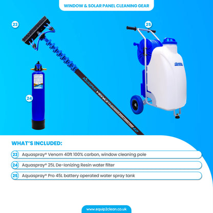 Gold - Ultimate Honda Exterior Business Start-Up Package - Pressure washing, Gutter, Window, Roof cleaning equipment