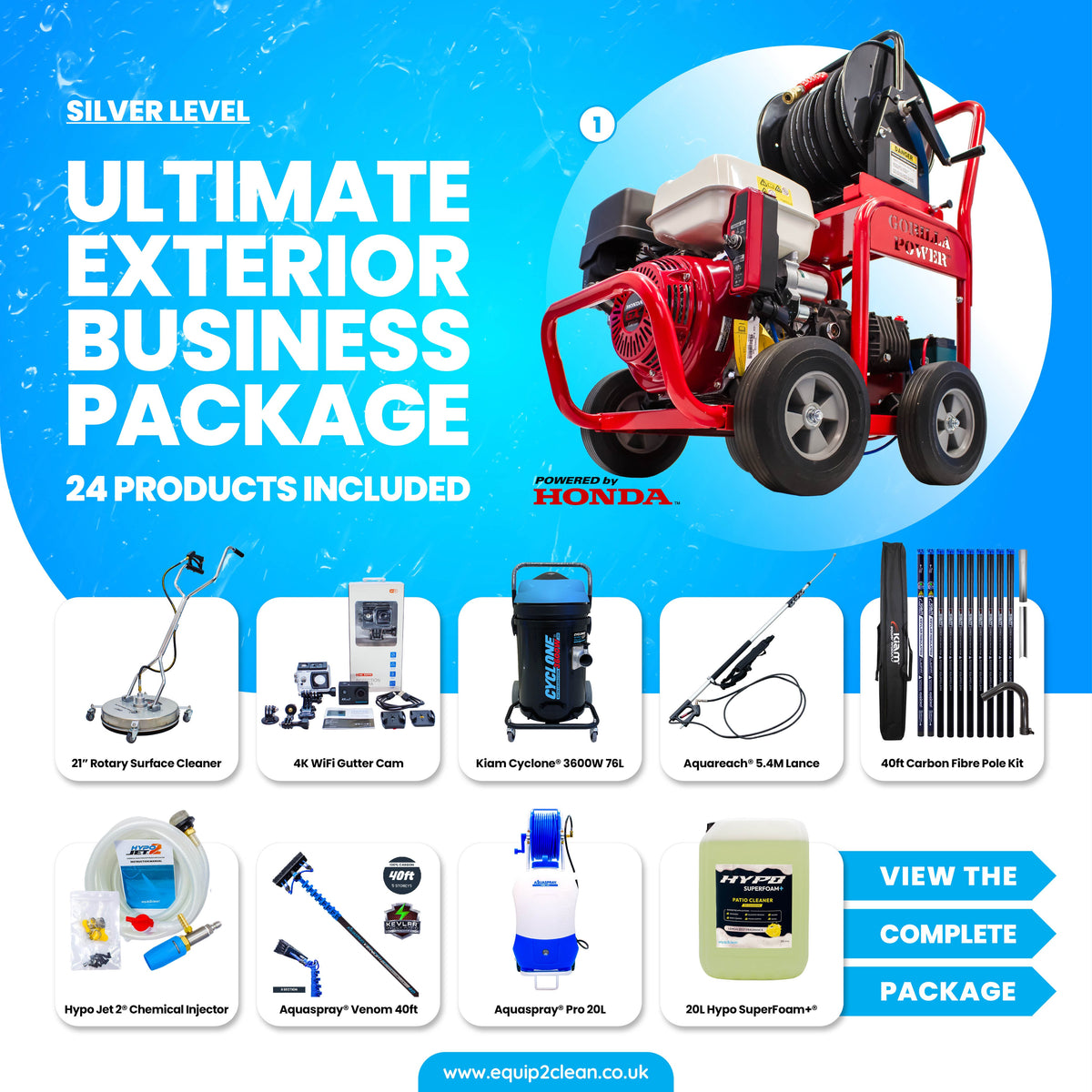 Silver - Ultimate Honda Exterior Business Start-Up Package