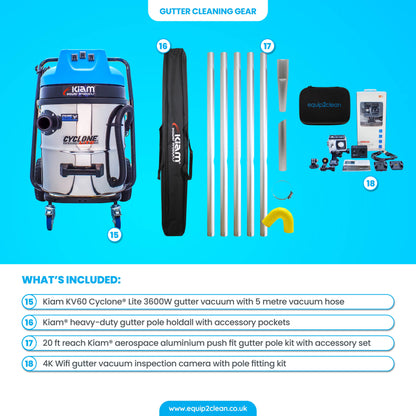 BRONZE Exterior Cleaning Business Start-Up Package - Pressure Washing, Gutter, Window, Roof Cleaning Equipment