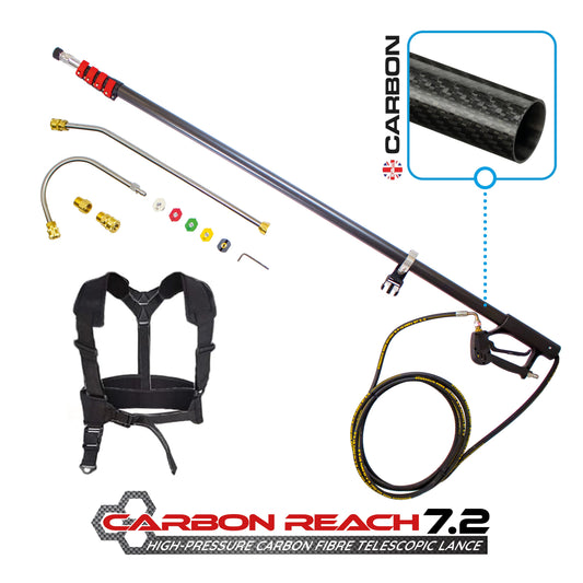 Carbon Reach 7.2 Metre Telescopic Carbon Fibre Lance