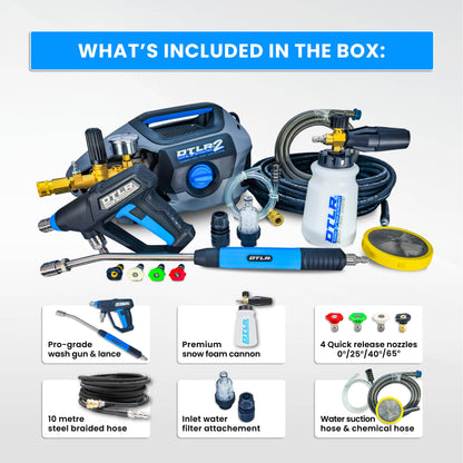 Kiam® DTLR 2 LITE® Electric Pressure Washer 150 Bar 8.45 LPM
