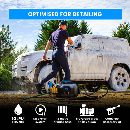 Kiam® DTLR 2 Pro® Electric Pressure Washer 160 Bar 10 LPM