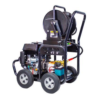 Kiam GORILLA POWER® 3600PSI 21LPM 15HP Petrol Pressure Washer Loncin Engine