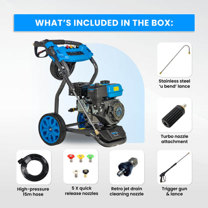 Gorilla Power GP4900ETP Petrol Pressure Washer