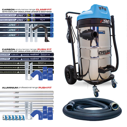 Cyclone Lite® KV80 Gutter Vacuum 3600W - Side Entry