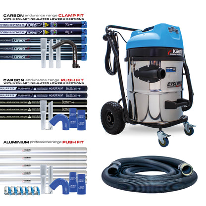 Cyclone Lite® KV60 Gutter Vacuum 3600W - Side Entry