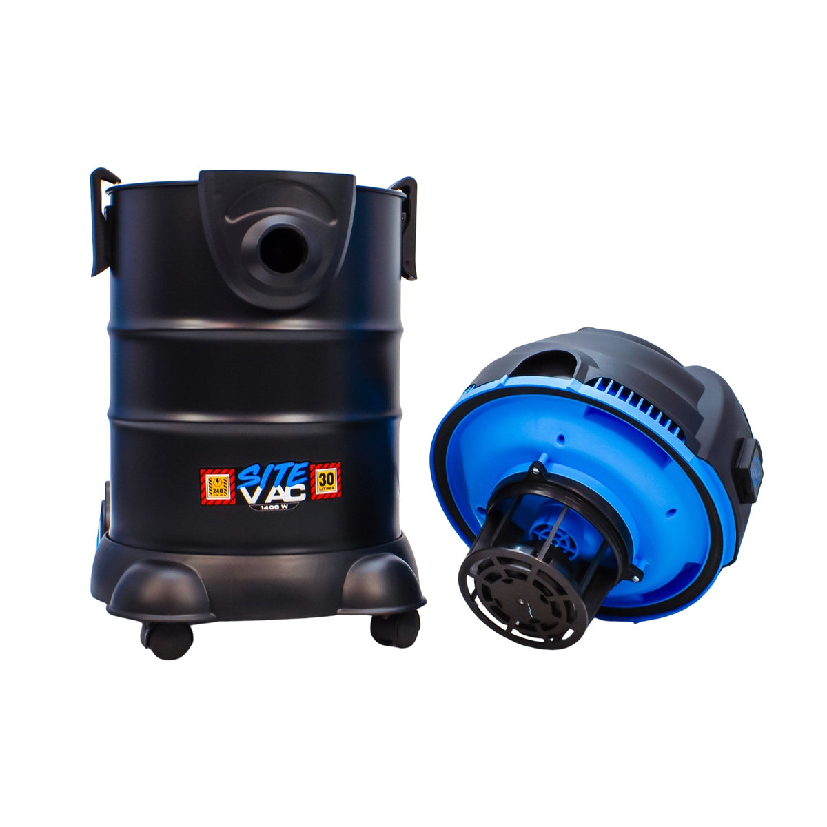 SiteVac® KV30PT – 30 Litre Wet & Dry Vacuum Cleaner with Power Take-Off – 1400W