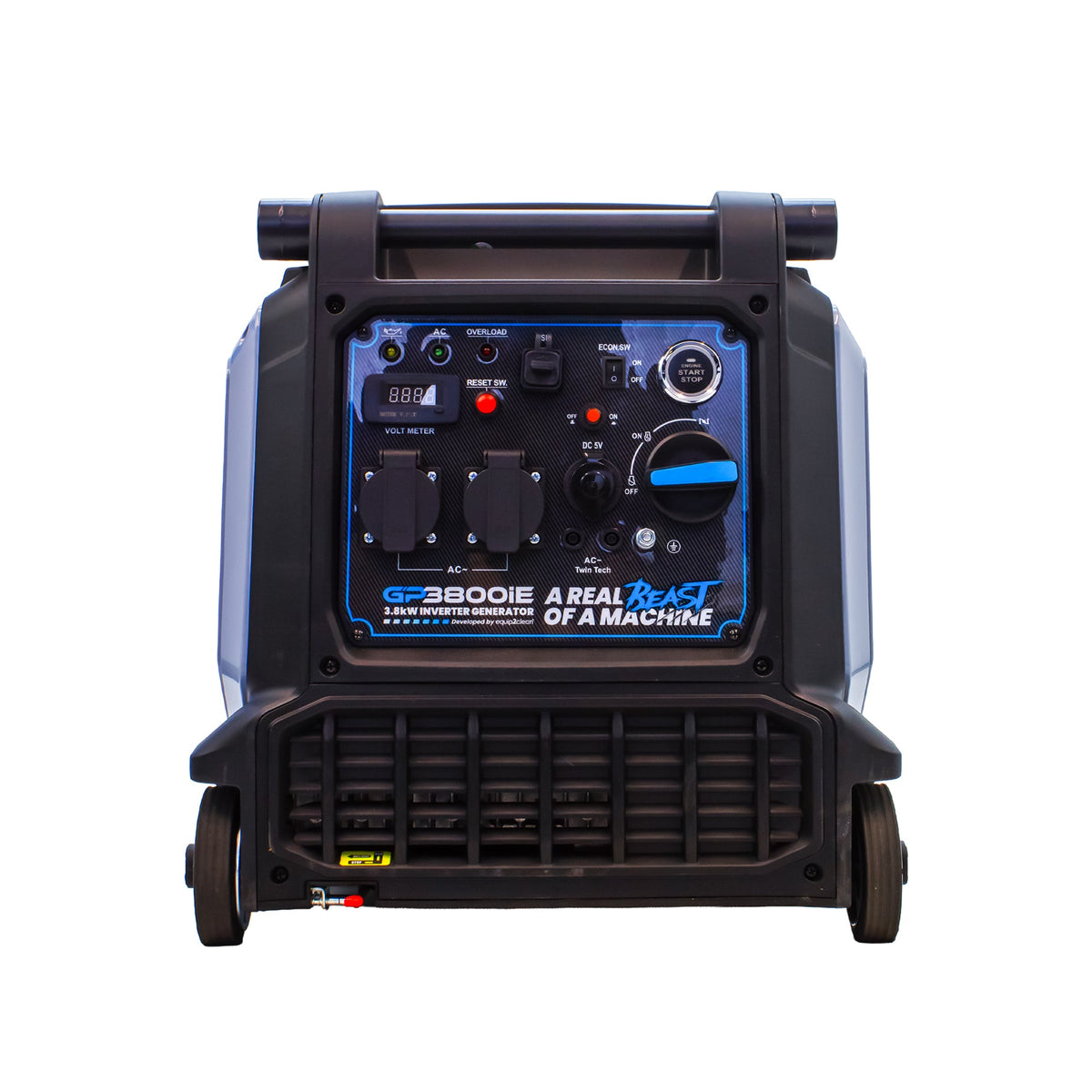 Gorilla Power 3800W Inverter Suitcase Generator with Electric Start - GP3800iE  – Reliable Power On-The-Go