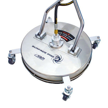 Kiam SurfacePro 21 Rotary Floor Cleaning Tool Steel Flat Surface Cleaner 21"