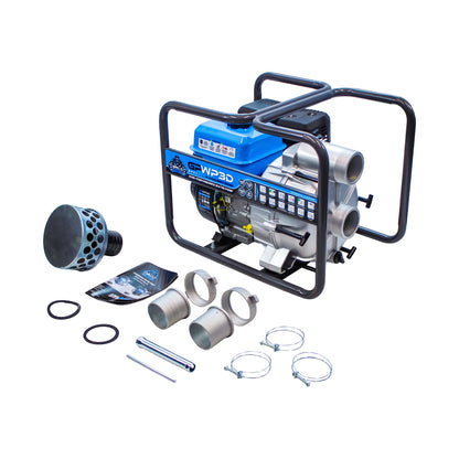 Gorilla Power GPWP3D 3" Dirty / Clean Trash Water Pump