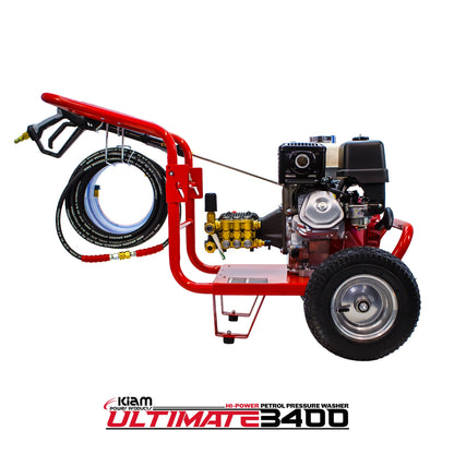 Kiam 3400P Petrol Pressure Washer Honda GX270 Engine 3400 PSI 15 LPM