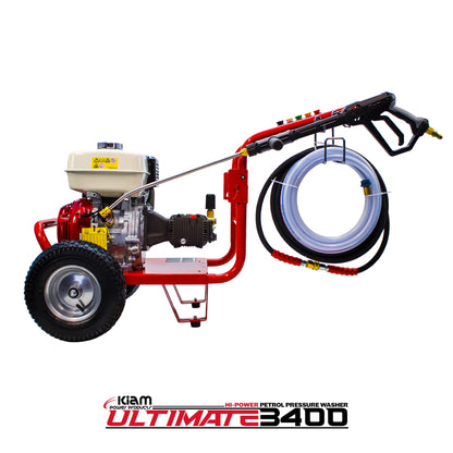 Kiam 3400P Petrol Pressure Washer Honda GX270 Engine 3400 PSI 15 LPM