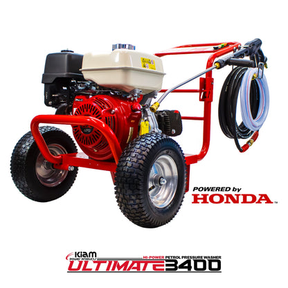 Kiam 3400P Petrol Pressure Washer Honda GX270 Engine 3400 PSI 15 LPM
