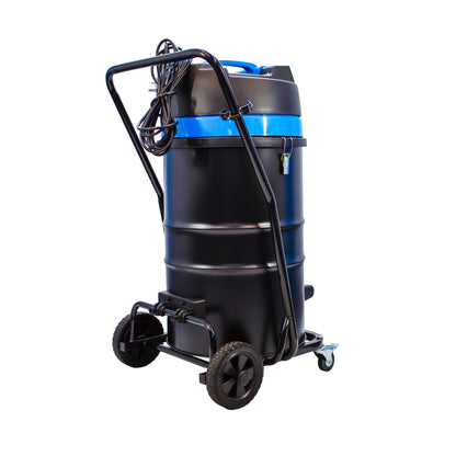 SiteVac® KV80-3F – Triple Motor Warehouse Vacuum (3600W) with Front-Mounted Squeegee