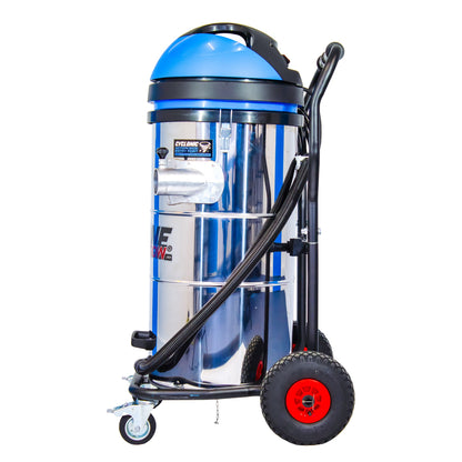 Kiam CYCLONE® All Terrain Gutter Vacuum System 3600W 100L Stainless Steel