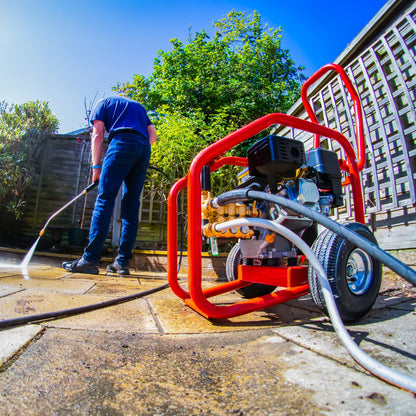 Kiam Warrior 3400P Petrol High Pressure Washer Jet Cleaner (9HP)