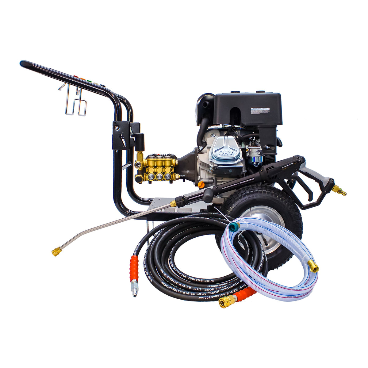 21LPM Petrol Pressure Washer – Kiam KM3700PHI HIFLOW | 14HP Jet Cleaner