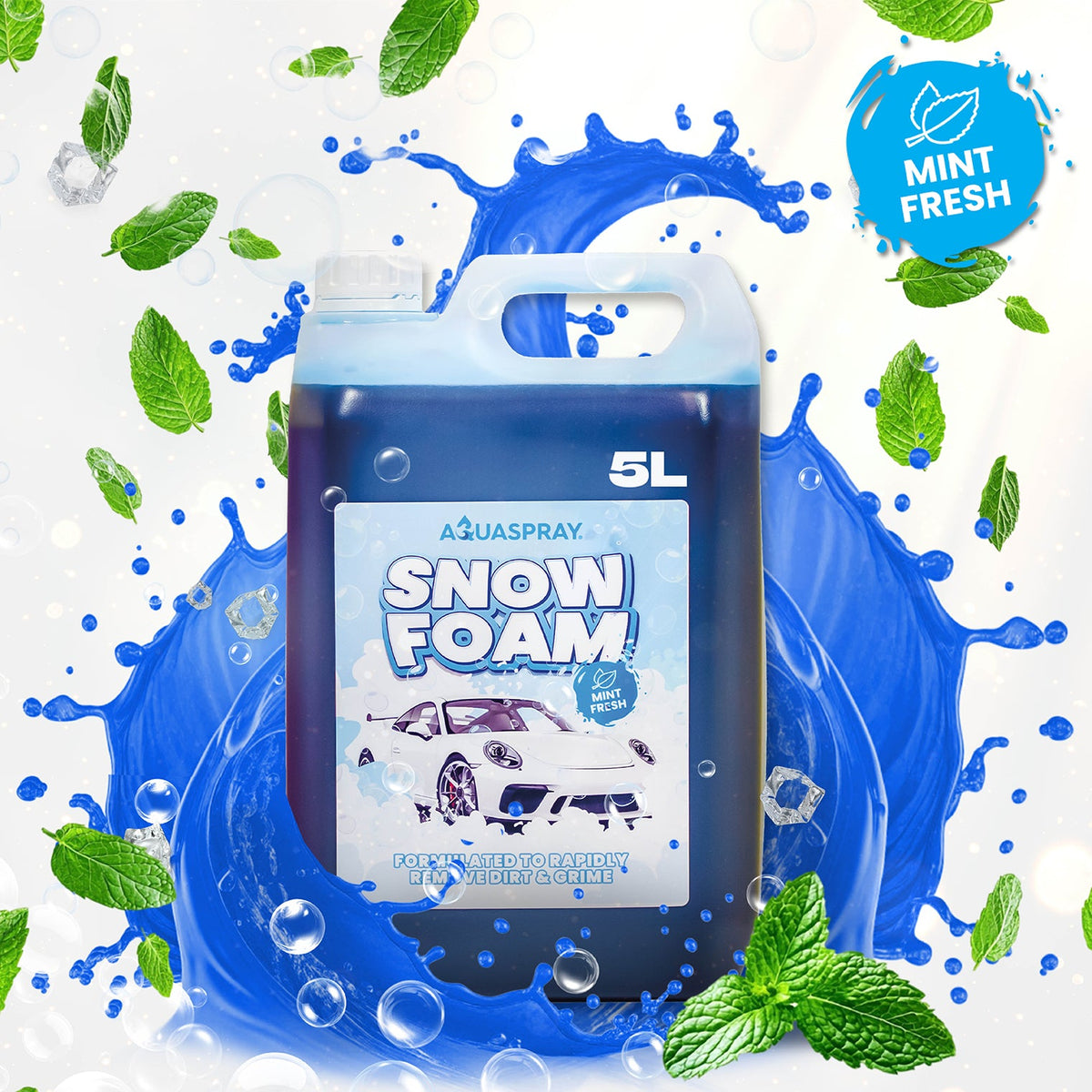 Aquaspray® Snow Foam Car Wash Detergent (5 litres)