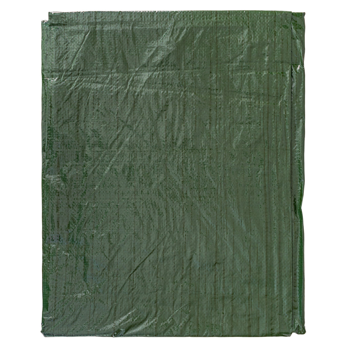 Green M-Grade Tarpaulin with 10m of 6mm Bungee Rope and 10 x Screw Type Tarp Clips