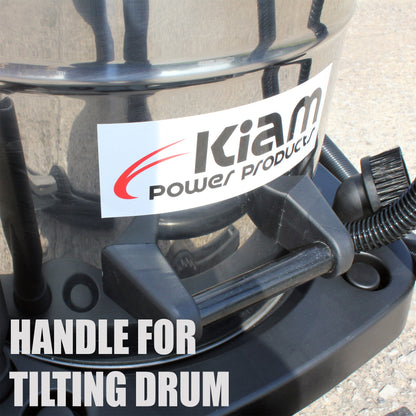 Kiam KV60-3 3000W Triple Motor Industrial Wet and Dry Vacuum Cleaner